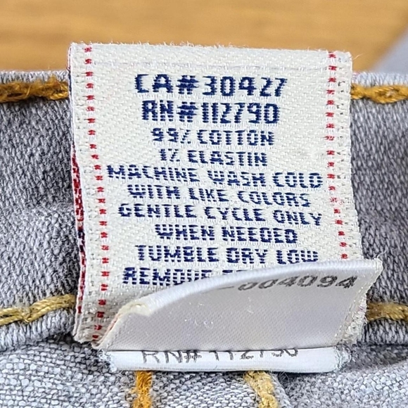 TRUE RELIGION VINTAGE JOEY,  GIRLS, DENIM KIDS JEANS 7x21 - Picture 6 of 7